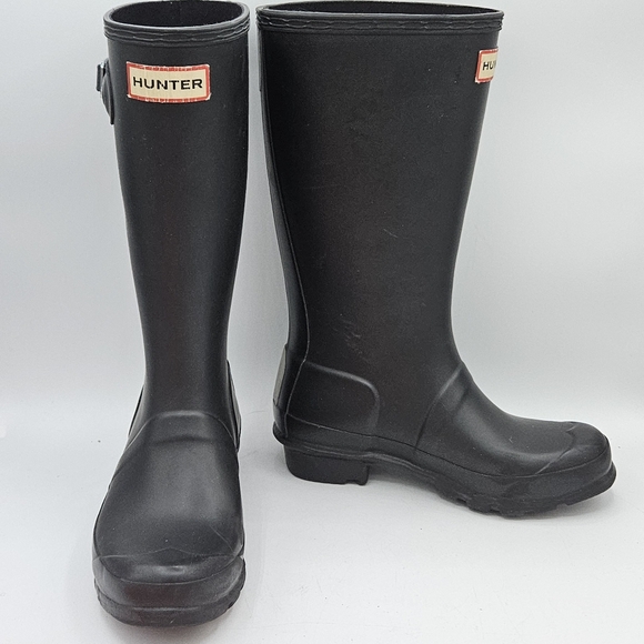 Hunter original nebula rain boots size 3 black - Picture 3 of 15